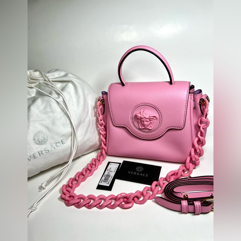 Versace La Medusa Mini in Baby Pink